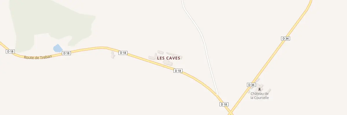 Plan du 2 Rte de Treban à Verneuil-en-Bourbonnais