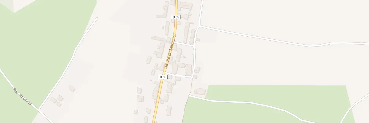 Plan du 31 Rte du Montcet à Boitron