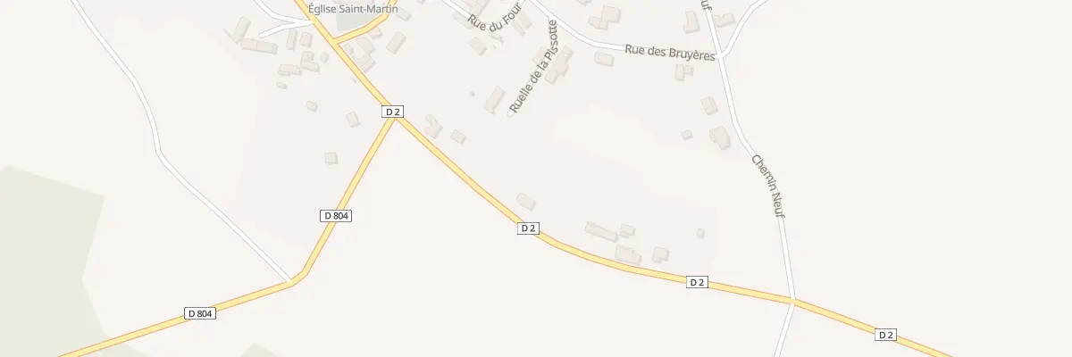 Plan du 13B Rue de l’Eglise à Villers-Hélon