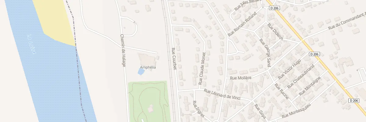 Plan du 13 Rue Courbet à Imphy
