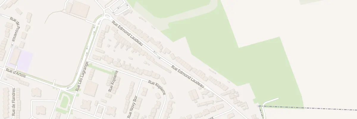 Plan du 115 Rue Edmond Laudeau à Aniche