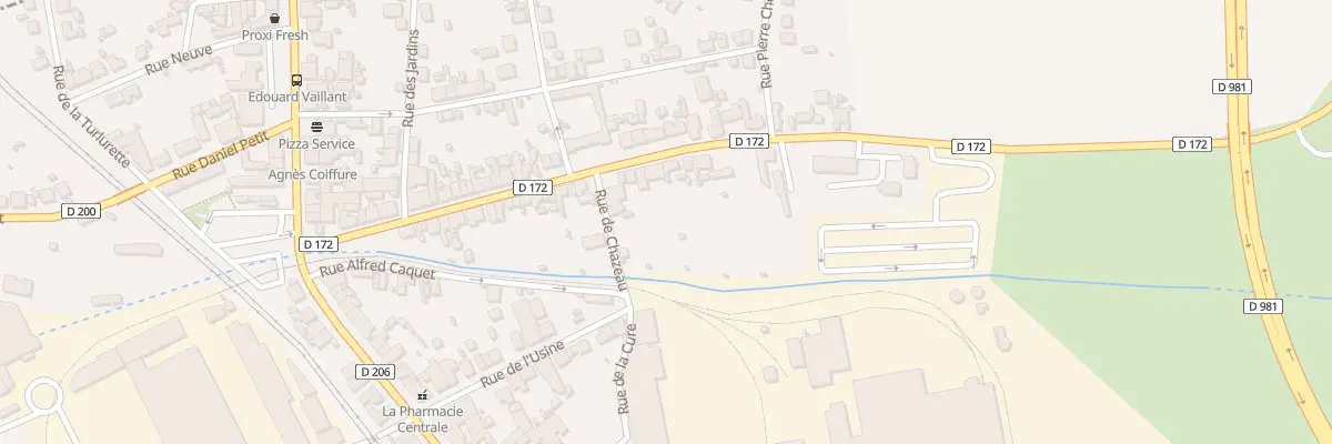 Plan du 44 Rue de Chazeau à Imphy