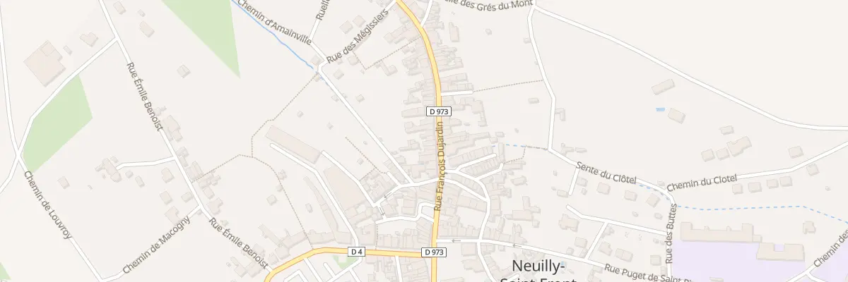 Plan du 23 Rue François Dujardin à Neuilly-Saint-Front