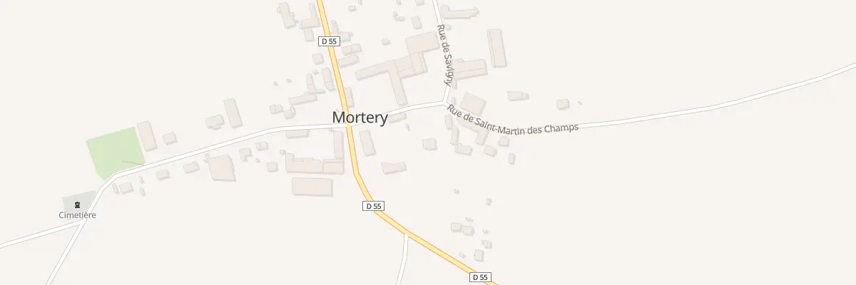 Plan du 8 Rue des Bénédictins à Mortery