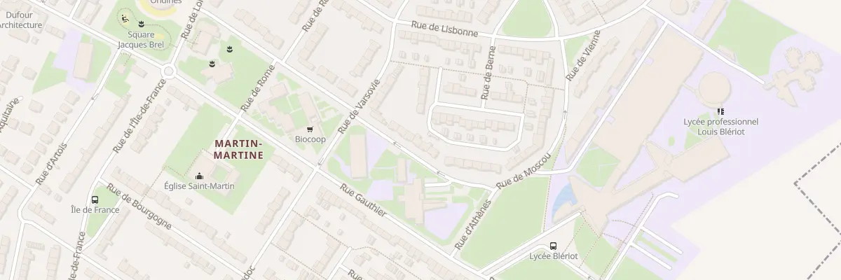 Plan du 39 Rue de Moscou à Cambrai