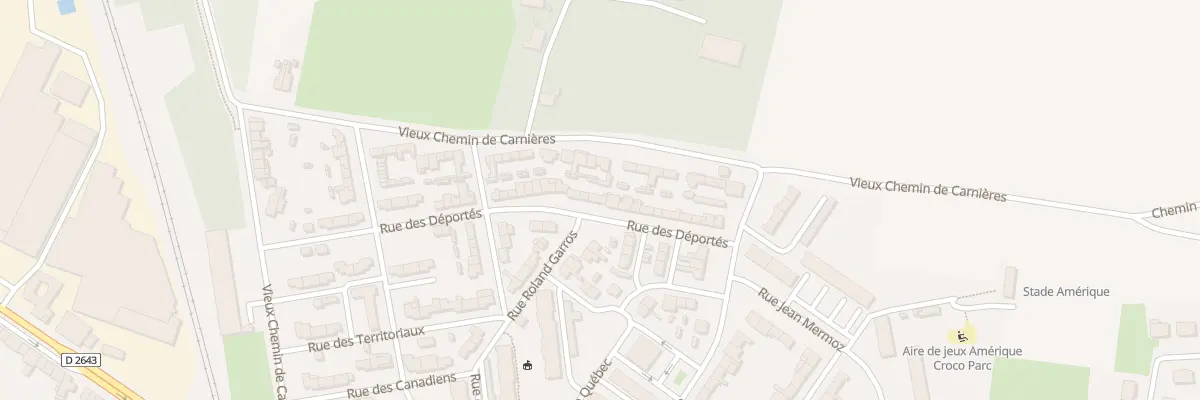 Plan du 47 Rue des Déportés à Cambrai