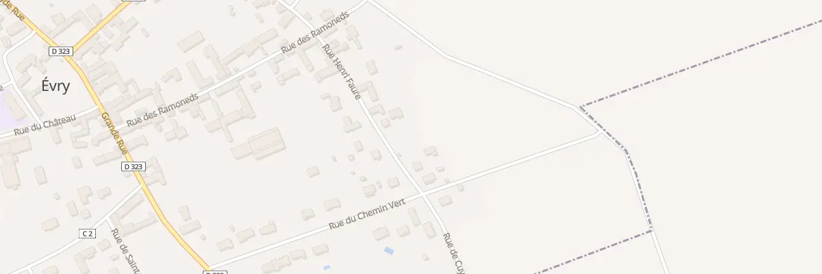 Plan du 20 Rue Henri Faure à Évry