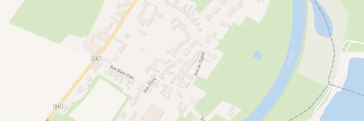 Plan du 3 Rue D ’Erre à Ramillies