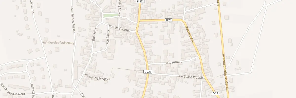 Plan du 30 Rue des Treilles à Sergines