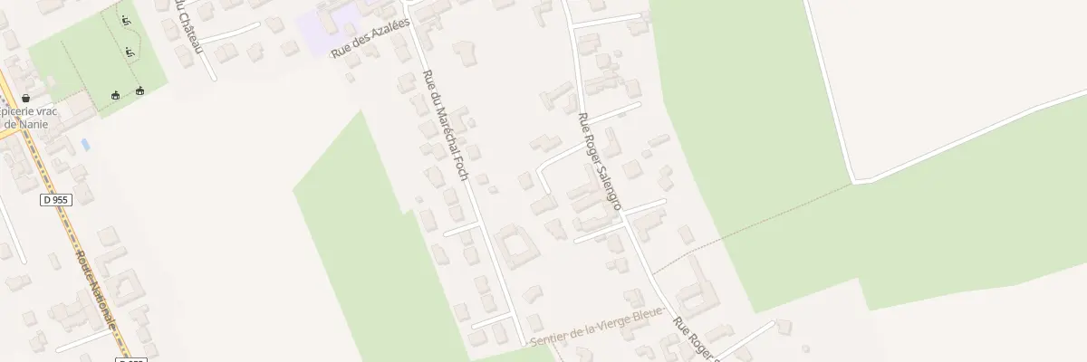 Plan du 168 Rue Roger Salengro à Bachy