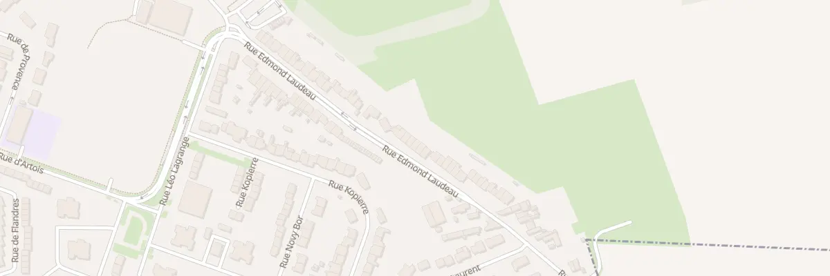 Plan du 117 Rue Edmond Laudeau à Aniche