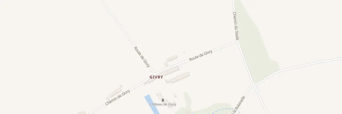 Plan du 5074 Givry à Bresnay