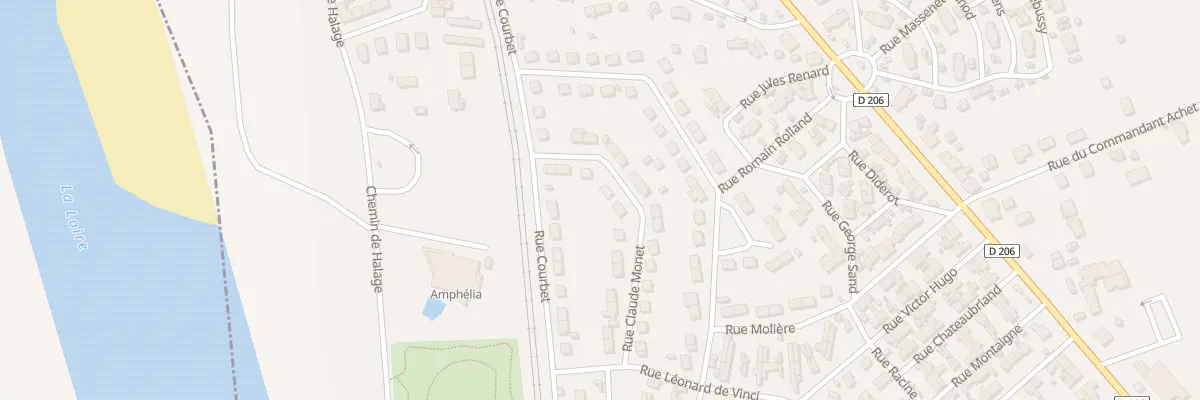 Plan du 8 Rue Claude Monet à Imphy