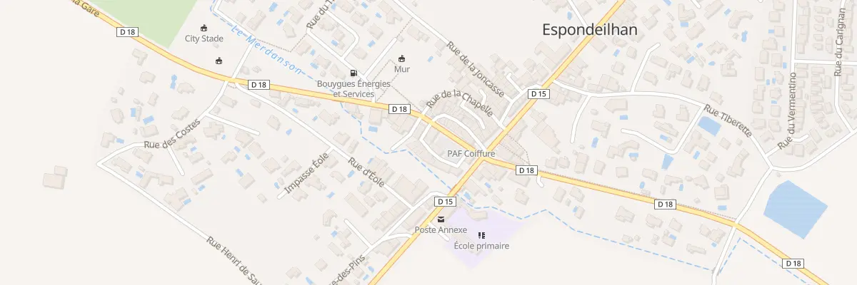 Plan du 54 Rue des Consuls à Espondeilhan