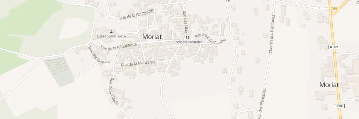 Plan du 5B Rue de la Mansarde à Moriat