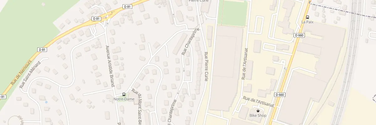 Plan du 4 Rue Chanteprime à Paron
