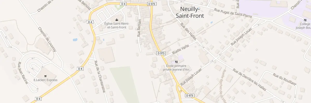 Plan du 43 Rue Jean de la Fontaine à Neuilly-Saint-Front
