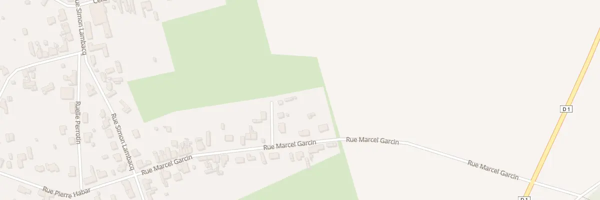 Plan du 35 Rue Marcel Garcin à Sinceny