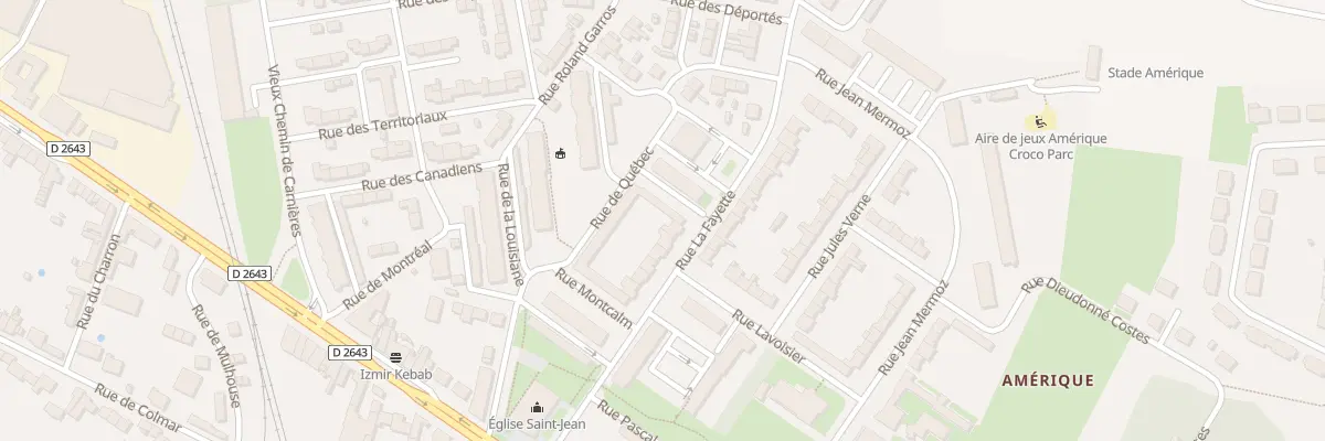 Plan du 29 Rue la Fayette à Cambrai