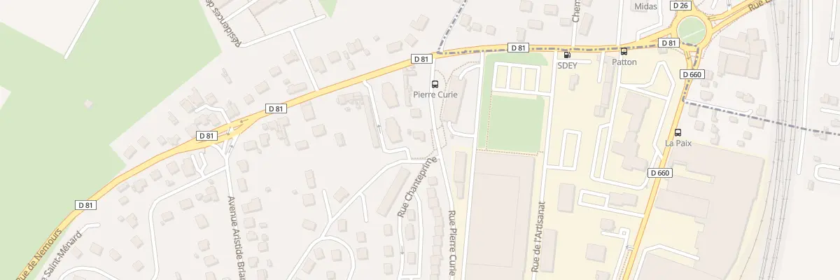 Plan du 10 Rue Pierre Curie à Paron
