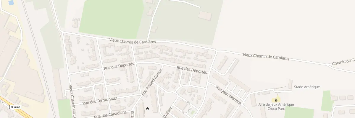 Plan du 51 Rue des Déportés à Cambrai