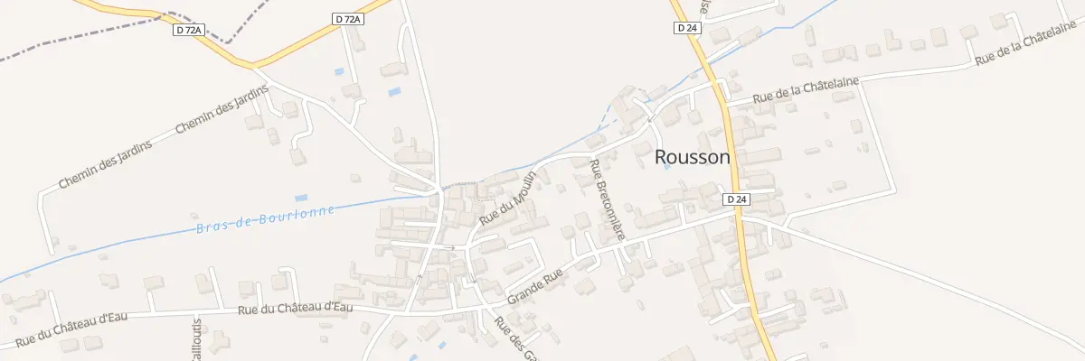 Plan du 5 Rue du Moulin à Rousson