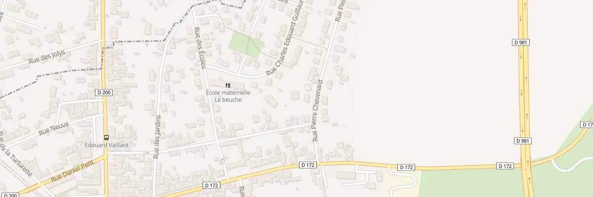 Plan du 41B Rue Gambetta à Imphy