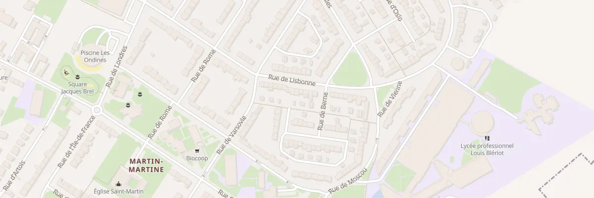 Plan du 44 Rue de Lisbonne à Cambrai