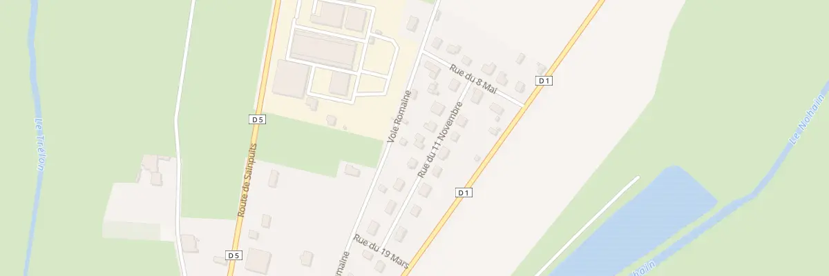 Plan du 9 Rue du Onze Novembre à Entrains-sur-Nohain