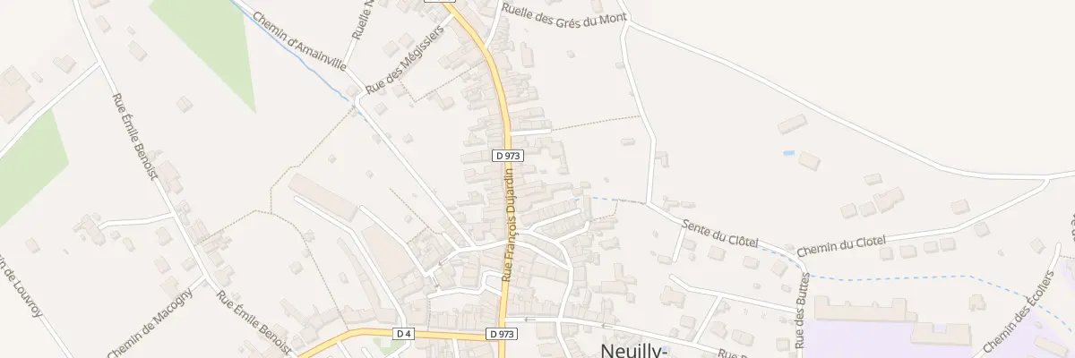 Plan du 32 Rue François Dujardin à Neuilly-Saint-Front