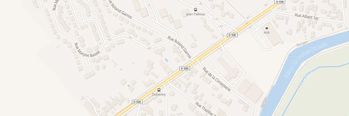 Plan du 9015 Rue de Paris à Saint-Quentin