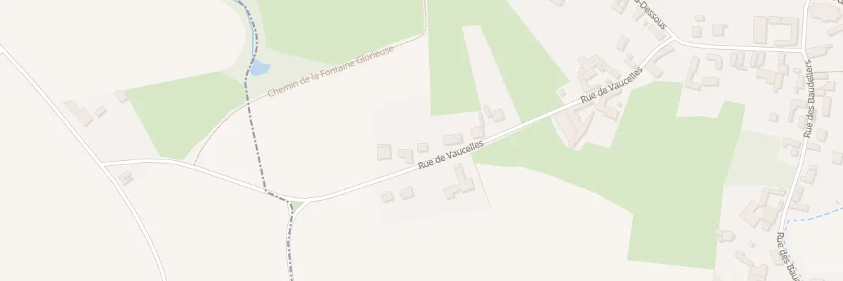 Plan du 26 Rue de Vaucelles à Lesdain