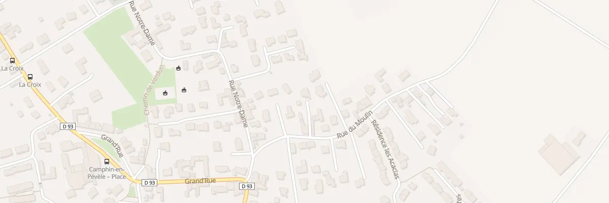 Plan du 23 Rue du Moulin à Camphin-en-Pévèle