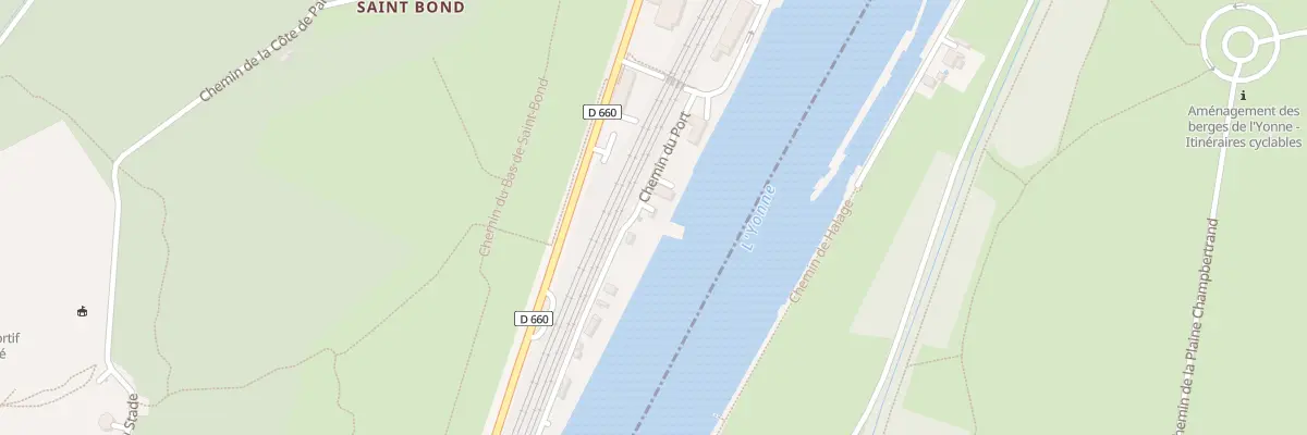 Plan du 12 Che du Port à Paron