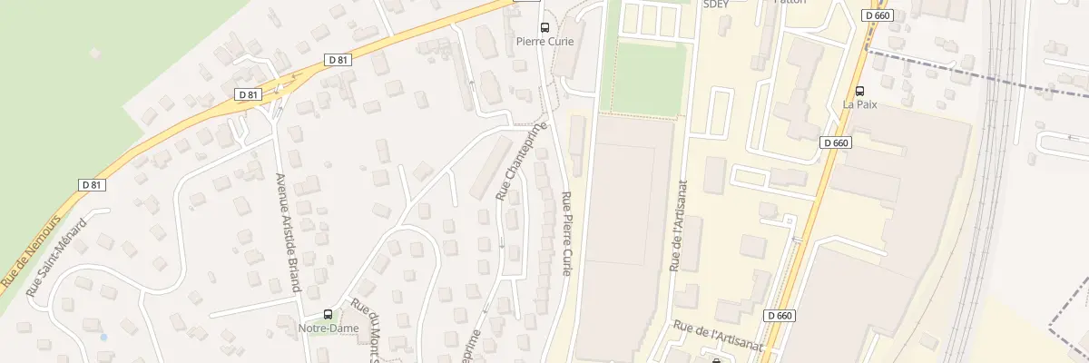 Plan du 16 Rue Pierre Curie à Paron