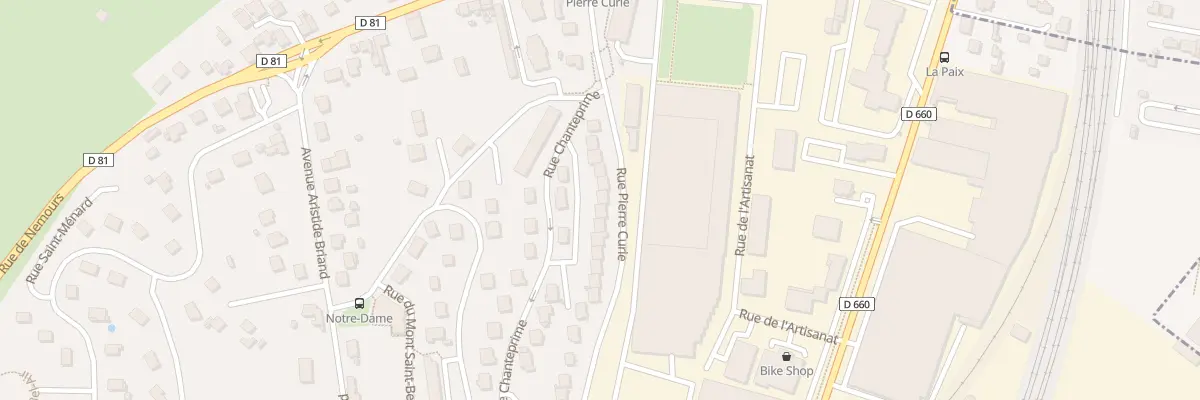 Plan du 22 Rue Pierre Curie à Paron