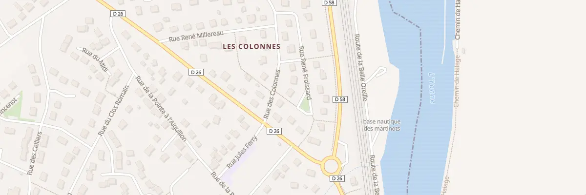 Plan du 2 Rue Rene Froissard à Saint-Martin-du-Tertre