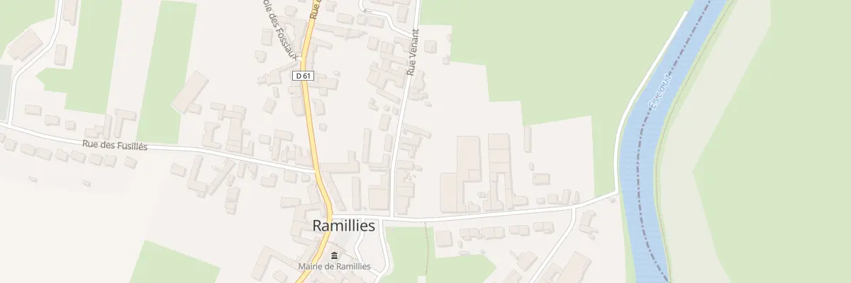 Plan du 8 Rue Venant à Ramillies