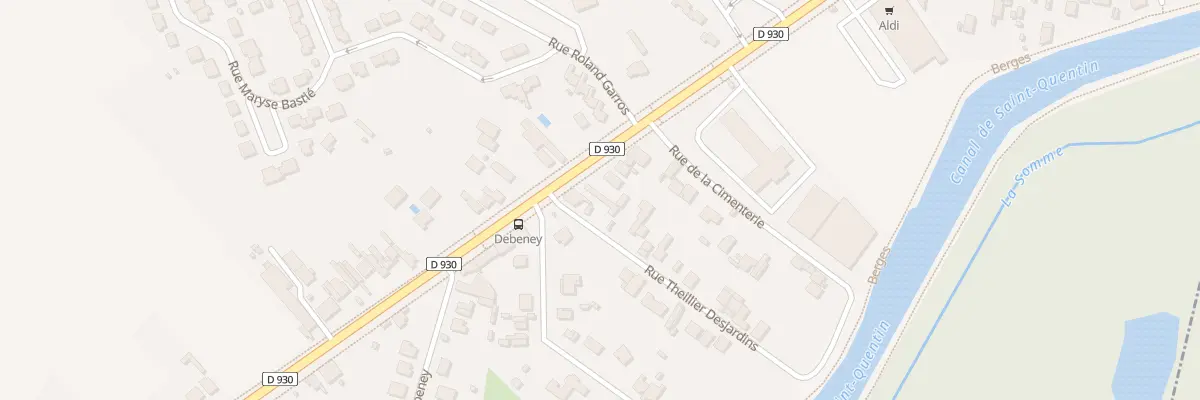 Plan du 253 Rue de Paris à Saint-Quentin