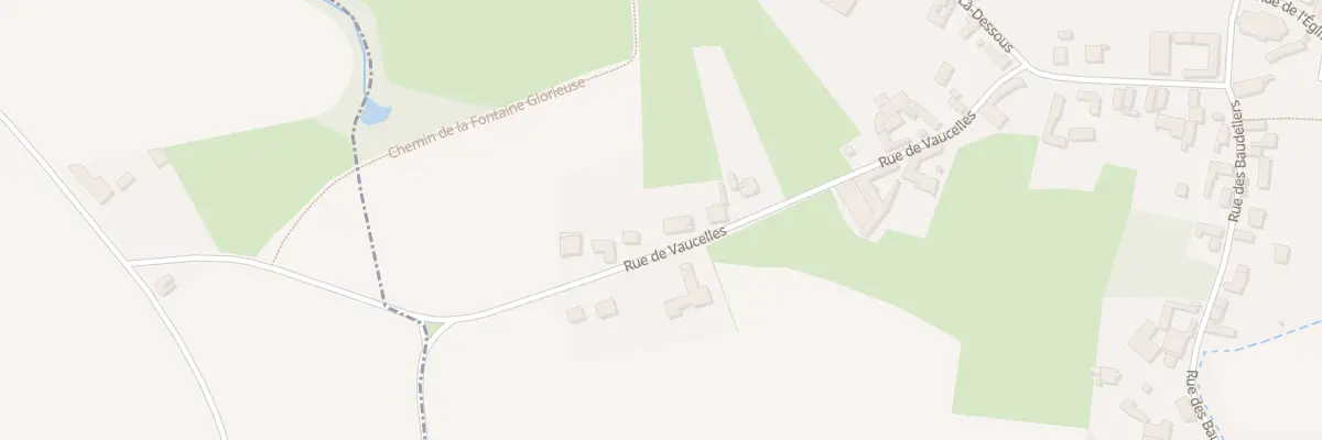 Plan du 24 Rue de Vaucelles à Lesdain