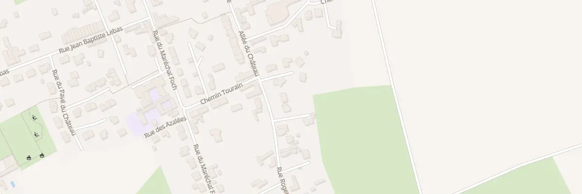Plan du 33 Rue Roger Salengro à Bachy