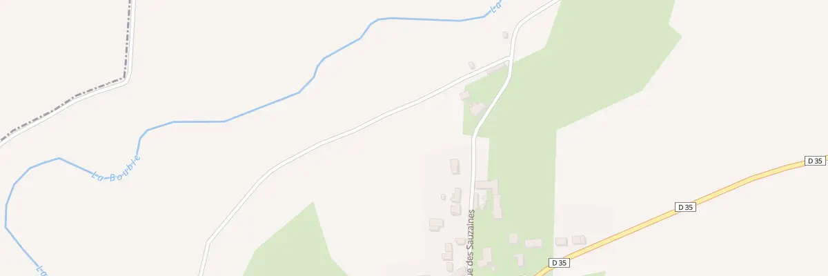Plan du 15 Rue des Sauzaines à Bayet