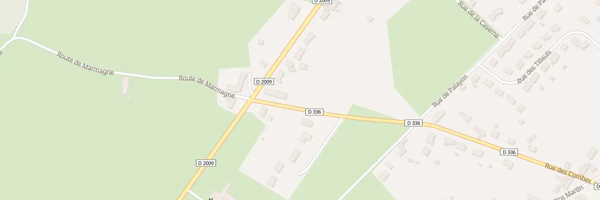 Plan du 20 Rue des Combes à Broût-Vernet