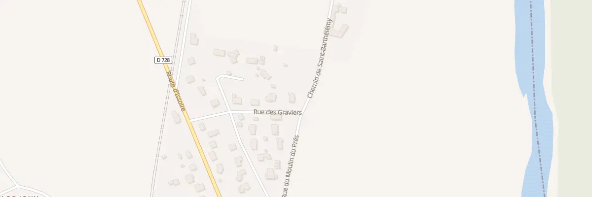 Plan du 9 Rue des Graviers au Breuil-sur-Couze