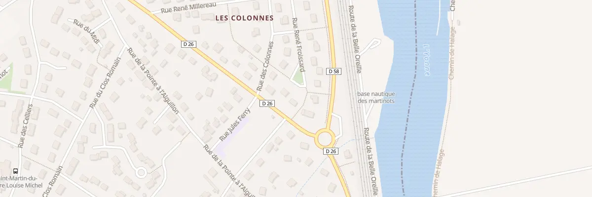 Plan du 23 Rue Rene Froissard à Saint-Martin-du-Tertre