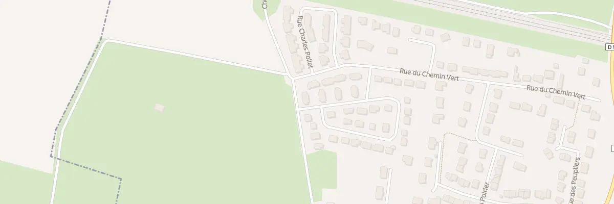 Plan du 1225 Rue de la Vache Bleue à Wannehain