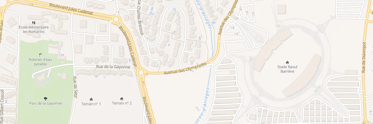 Plan du 65 Rue Charles Brennus à Béziers