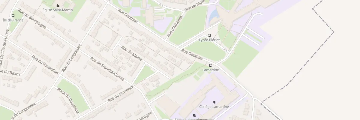 Plan du 314 Rue Gauthier à Cambrai