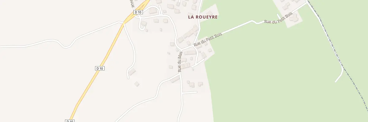 Plan du 5081 La Roueyre aux Bessons