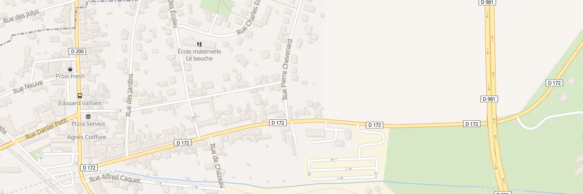 Plan du 73 Rue de Chazeau à Imphy